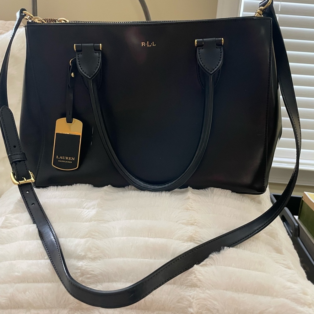 Lauren Ralph Lauren Leather Handbag